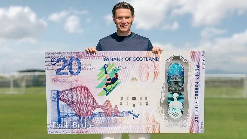 Scott McTominay Celebrated on Special Edition £20 Note