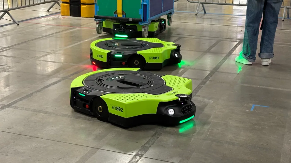Amazon Tests Conversational Warehouse Robots as Europe Rollout Looms